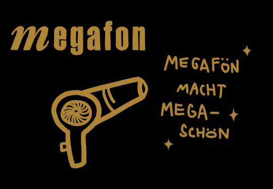 megafön macht megaschön; megafon – die Zeitung aus der Reitschule; Tojo Theater